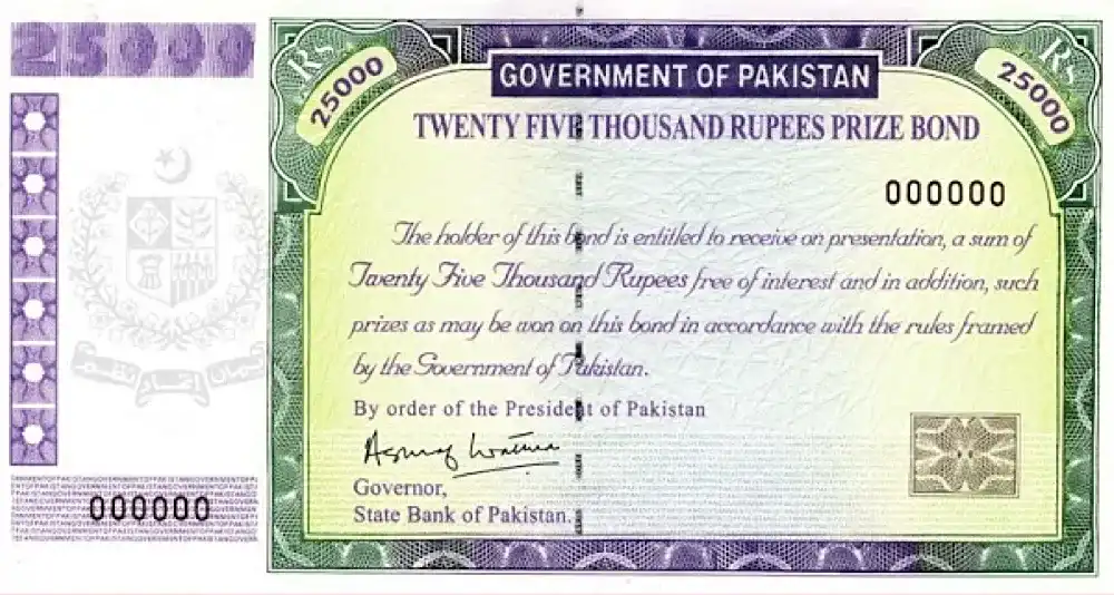 Rs. 25000 Premium Prize Bond Draw List (10 December 2021, Quetta)